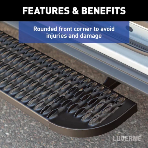 Grip Step XL 9-1/2" x 54" Steel Passenger-Side Running Board