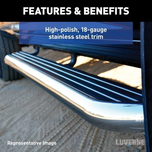 MegaStep 6.5" x 36", 100" Aluminum Running Boards Ram ProMaster