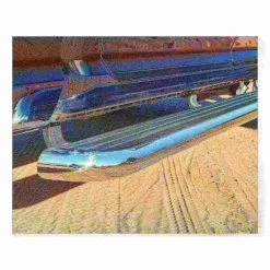 MegaStep 6-1/2" x 108" Aluminum Running Boards (No Brackets)