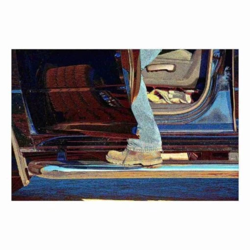 MegaStep 6-1/2" x 108" Aluminum Running Boards (No Brackets)