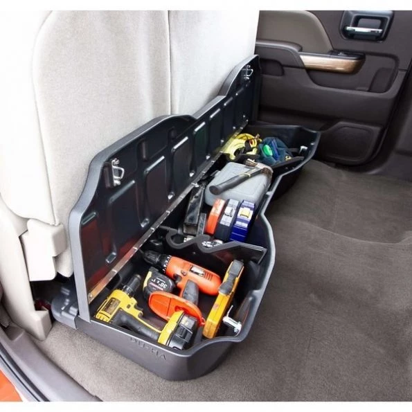 LOCKBOX–TruckCab InteriorUnderseatStorage, Organizer, Gun Case, 10307
