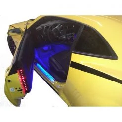 Delta Lights 2x 12" LED 2 DR Safety Light Strip - Red PR