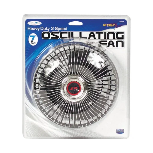FAN CAR OSCILLAT 6""D 12V