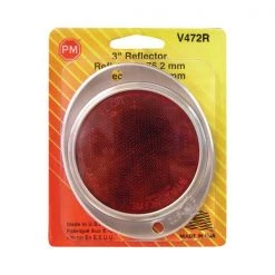 Peterson REFLECTR 3""RND ARMOR RED