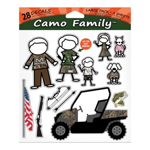 Camo Family Decal
