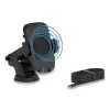 Tzumi Wireless Charging Auto Dashboard Mount, Qi Wireless Charging, Black