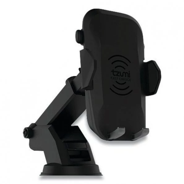 Wireless Charging Auto Dashboard Mount, Qi Wireless Charging, Black