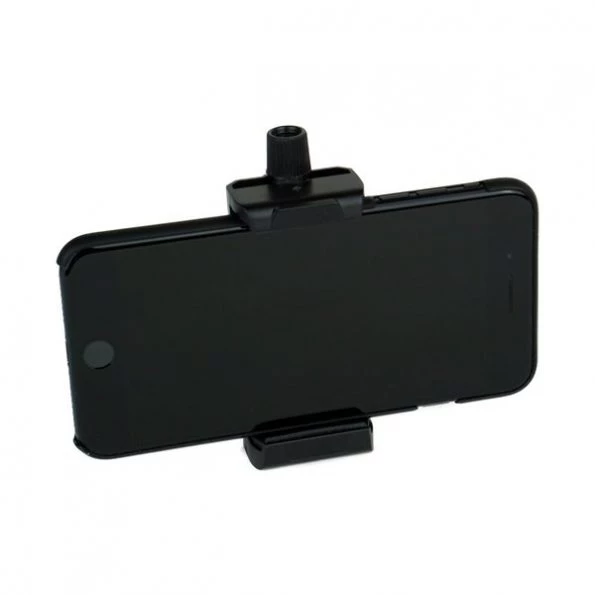 Lumirail Holder Expandable Cell Phone Holder with 1/4-20 thread receiver Black