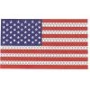 Reflexite American Flag Decal, Reflect, 6.5X3.75 In