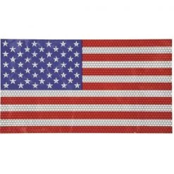 Reflexite American Flag Decal, Reflect, 14X7.75
