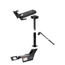 Computer Mount Kit, Black, Ford F250-F750