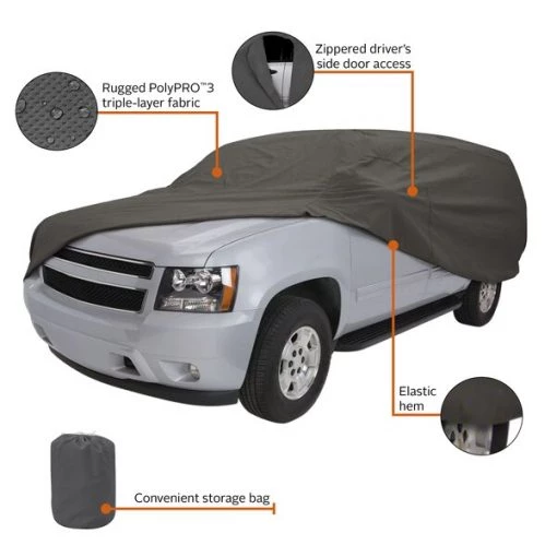 Over Drive PolyPRO3 SUV Car Cover 231 "