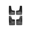 Weathertech No Drill Mud Flaps, Black, 110035-120035