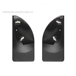 No Drill Mud Flaps, Black, 120001