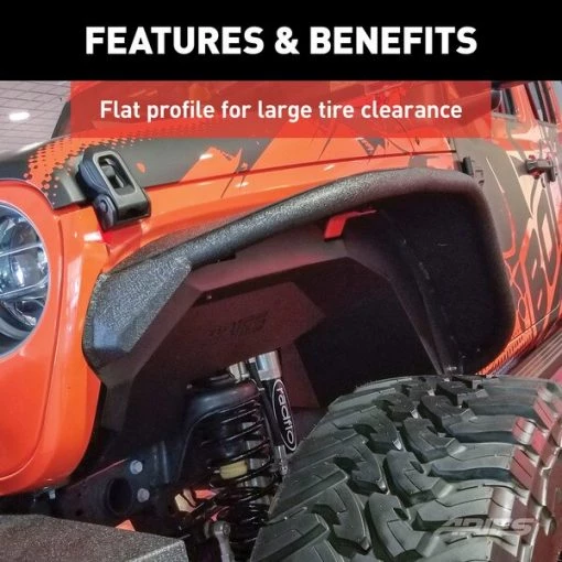 Jeep JL Front Fender Flares, 1500203