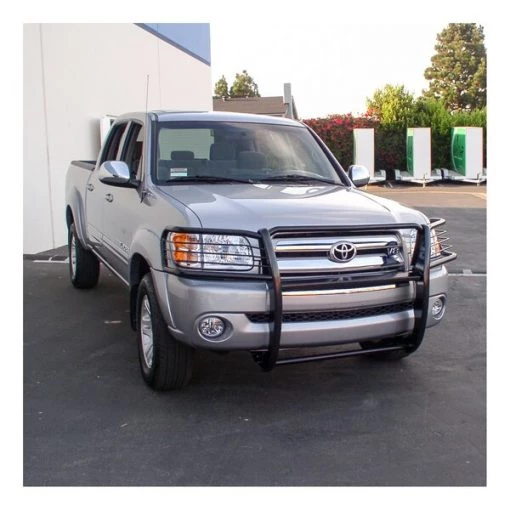 1-1/2" Black Powder Coated Steel Grille Guard