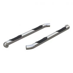 3" W Polished Stainless Steel Stainless Steel Side Bars