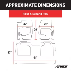 Aries Floor Liners, StyleGuard XD, 2800309 10 Floor Liners, StyleGuard XD, 2800309