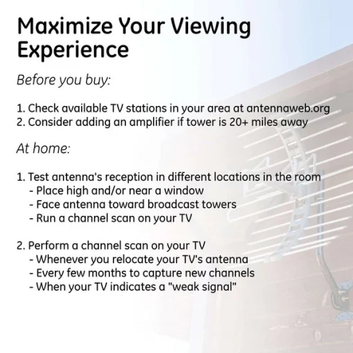 Pro Attic Mount/Outdoor TV Antenna