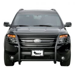 1-1/2" Black Powder Coated Steel Grille Guard