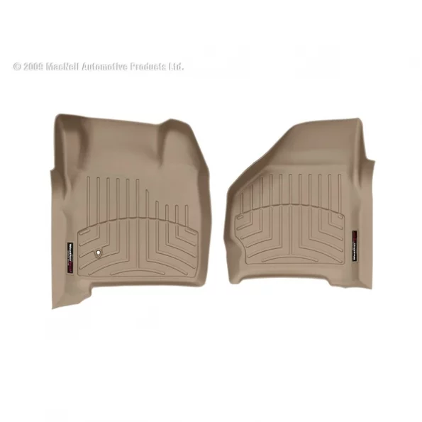 Weathertech Front Floor Liner, Tan, 450021 1 Front Floor Liner, Tan, 450021