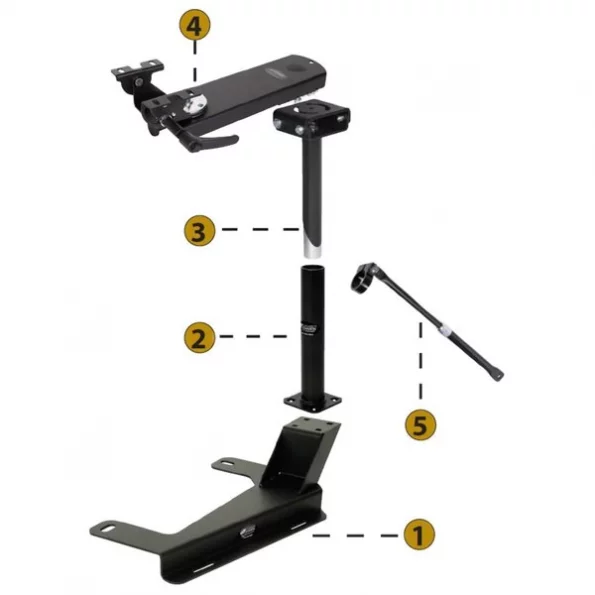 Computer Mount, For Chevrolet Silverado