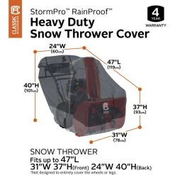 Classic Accessories StormPro RainProof Heavy-Duty Snow Throw 4 StormPro RainProof Heavy-Duty Snow Throw