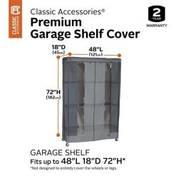 Classic Accessories Premium Garage Shelf Cover 4 Premium Garage Shelf Cover