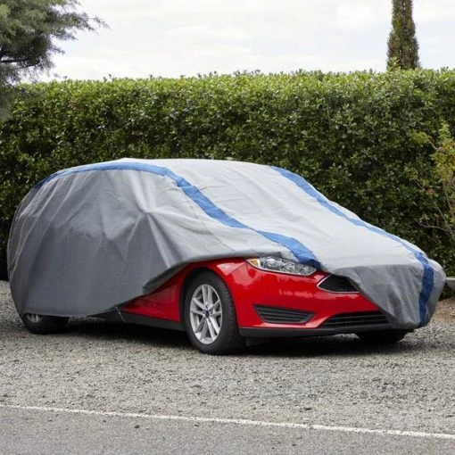 Weather Defender Silver Hatchback Cover