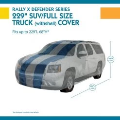 Grey SUV Or Full Size Trucks With Shell