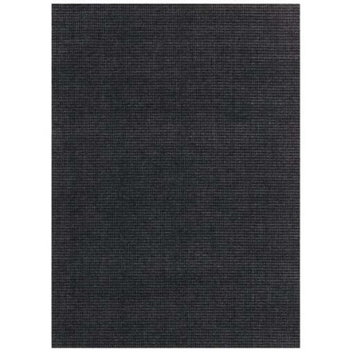 Foss Floors Checkmate Charcoal Black Indoor/Outdoor Rug 6FTx8FT 1 Checkmate Charcoal Black Indoor/Outdoor Rug 6FTx8FT