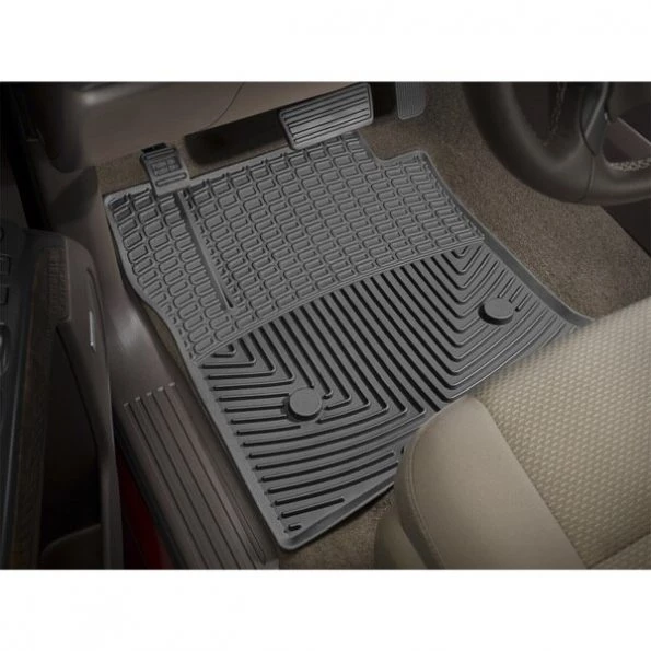 Weathertech Front Rubber Mats/Black, W408 1 Front Rubber Mats/Black, W408