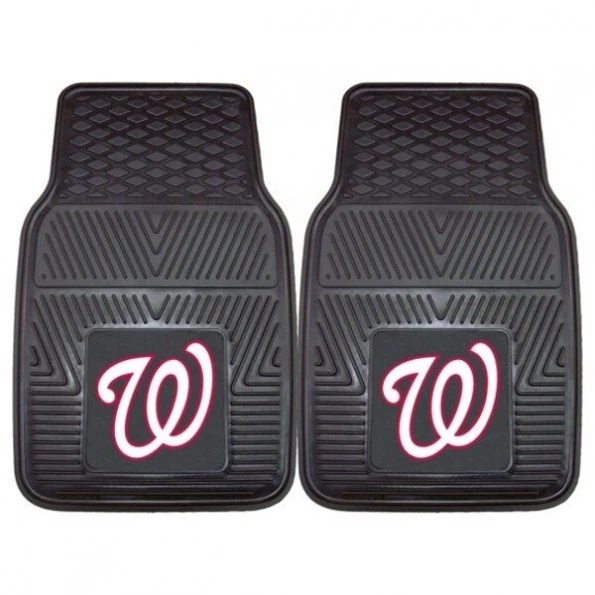 Washington Nationals, Vinyl Car Mats, PK2