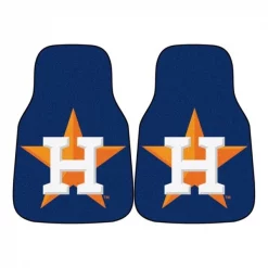 Fanmats Houston Astros 2-pc Carpet Car Mat, PK2