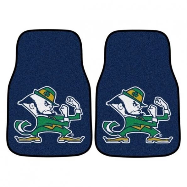Notre Dame, 2 pcs., Carpet Car Mat, PK2