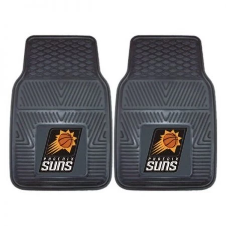Fanmats Phoenix Suns, Vinyl Car Mats, 17"x27", PK2