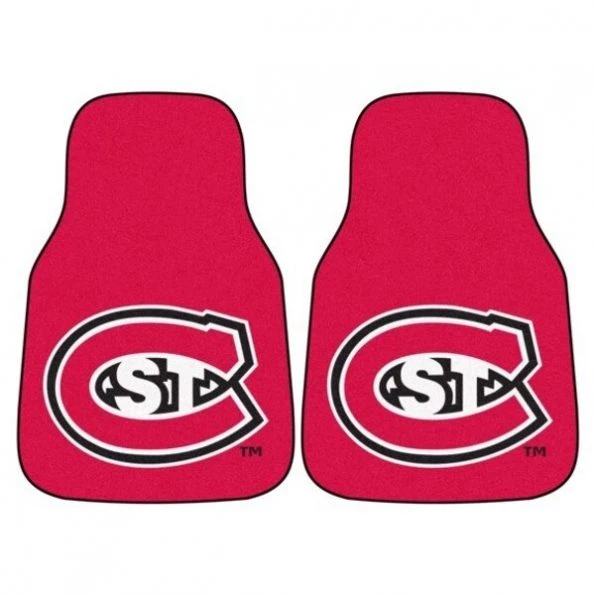 Fanmats St. Cloud State, Carpet Car Mat, PK2 1 St. Cloud State, Carpet Car Mat, PK2