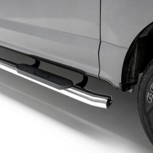 Oval Side Bars, Stainless, 4", S225045-2