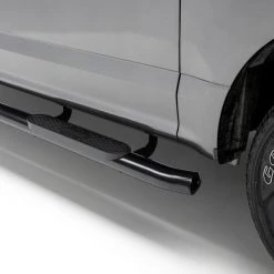 Aries Oval Side Bars, Black, 4", S225045