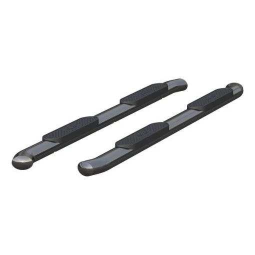 Oval Side Bars, Black, 4", S225045