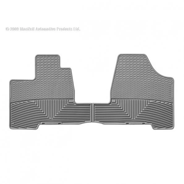 Weathertech Front Rubber Mats/Grey, W41GR 1 Front Rubber Mats/Grey, W41GR