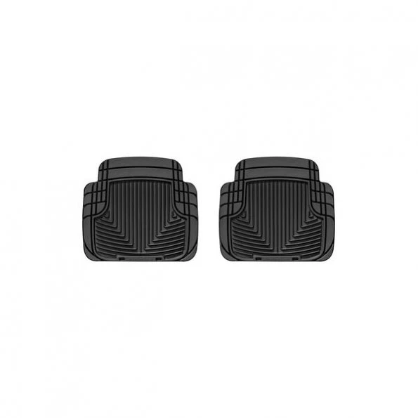 Rear Rubber Mats/Black, W50