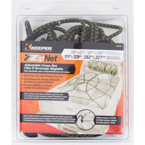 ZipNet® Adjustable Cargo Net, Camo
