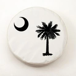 Holland Bar Stool Co. 31-1/4" x 12" South Carolina State Flag Tire Cover