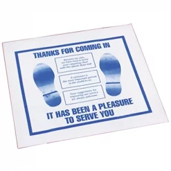 Johndow Industries Plastic Floor Mat 500Pk