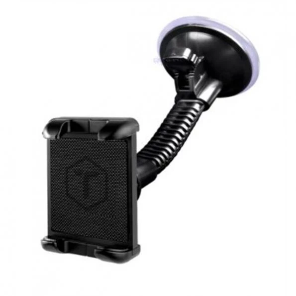 Mammoth Heavy-duty windshield suction mount with Navigator tablet/GPS mount for all vehicles.