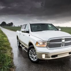 Dodge Ram Right Towing Mirror Power Heated- Chrome 13-19