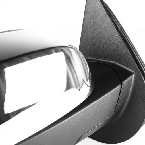 Chevy Silverado Right Towing Mirror Power Heated- Chrome 07-13