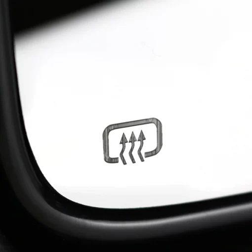 Dodge Ram Right Towing Mirror Power Heated- Black 13-19