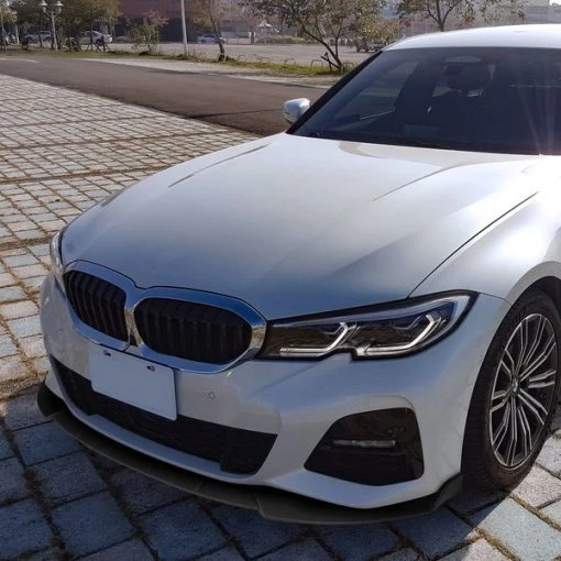 Bmw 3 Series G20 Or G2 Unpainted Front Bumper Lip 2019-Up